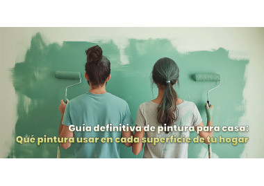 Guía definitiva de pintura para casa: qué pintura usar en cada superficie de tu hogar